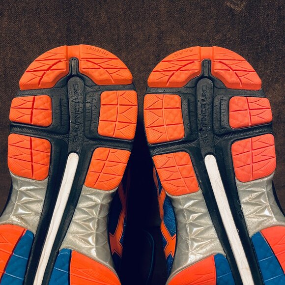 ASICS Gel-Nimbus 18 Onyx/Silver/Blue Jewel T600N-9993 Mens 11 US 45 EUR - Picture 9 of 13